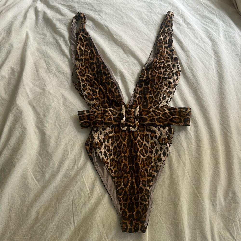 Meshki leopard one piece